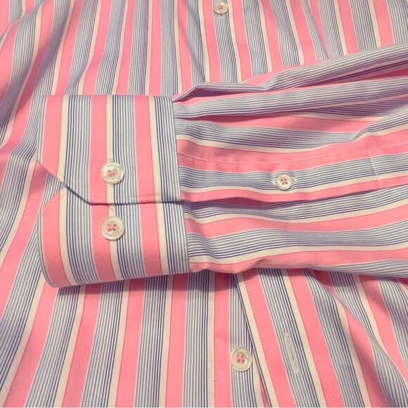EUC - Bugatchi Uomo Striped Shirt - XXL - Picture 3 of 5